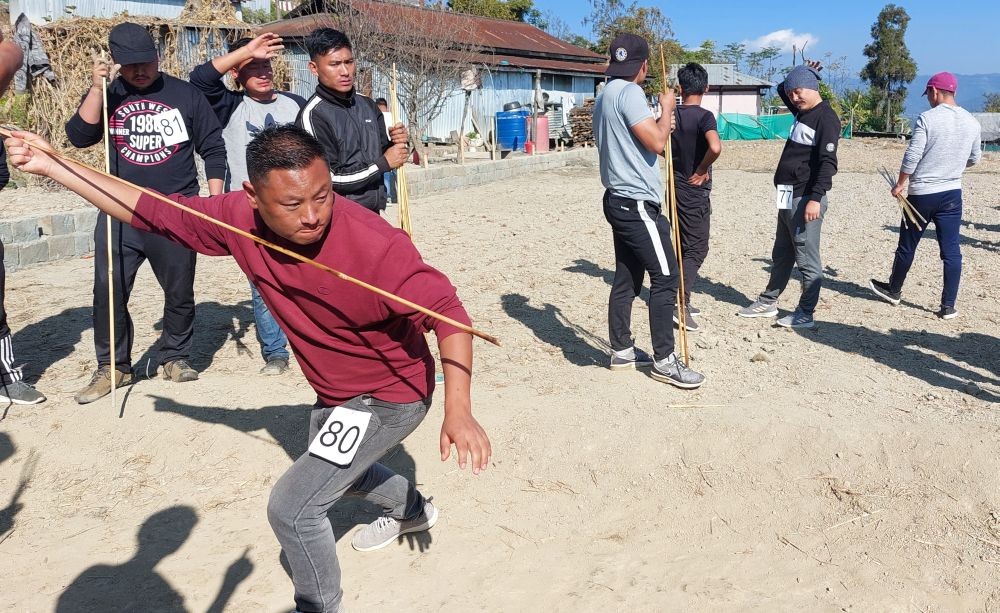Participants of 8th Nagaland Open Pcheda Championship 2023.